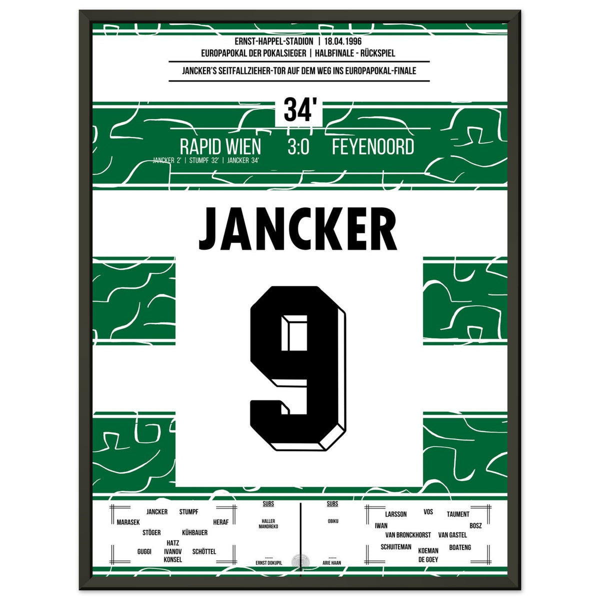 Il gol da sogno di Jancker verso la finale della Coppa delle Coppe 1996