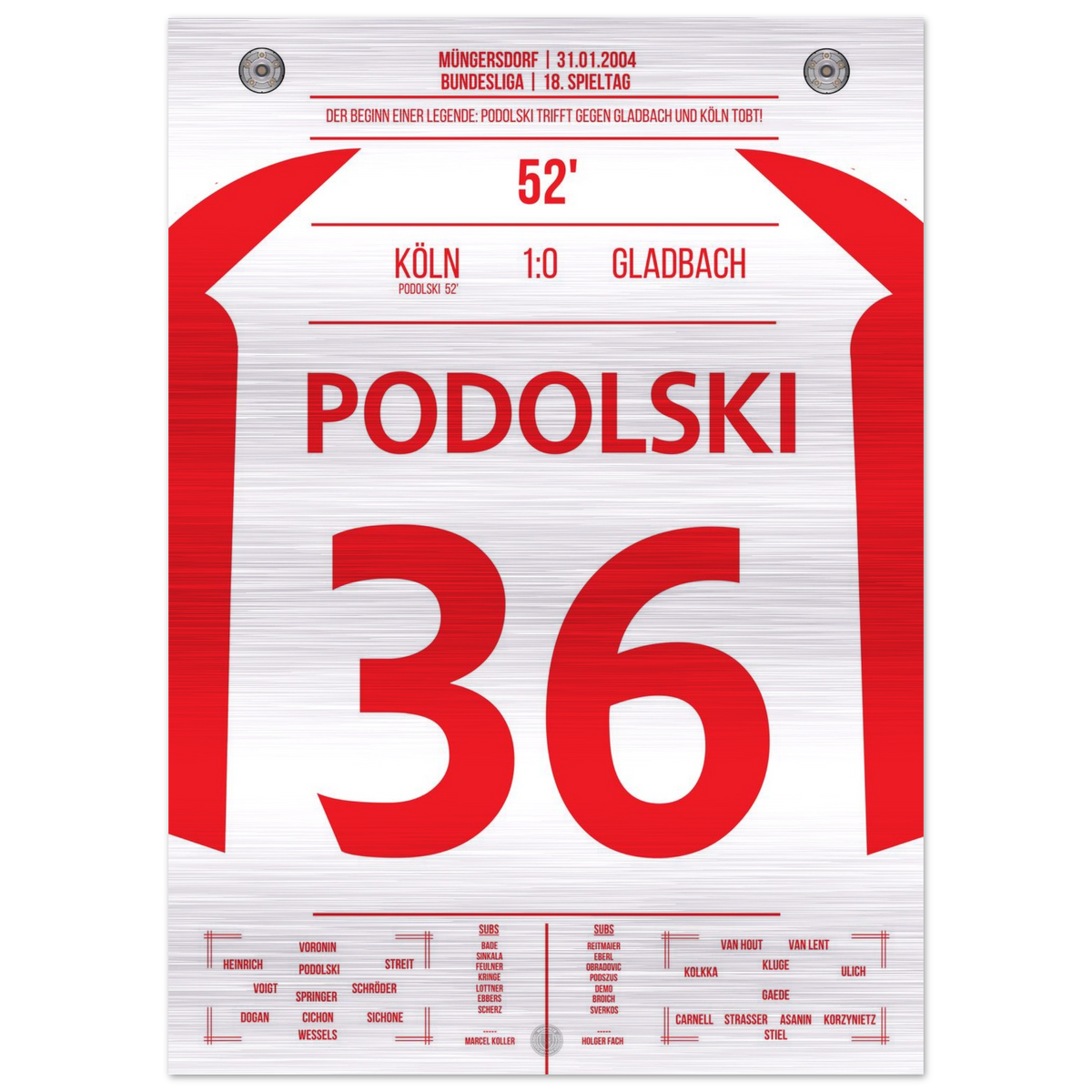 Podolski, el héroe del partido en el derbi, en la primera victoria de Köln contra Gladbach tras 6 años – Metal Edition