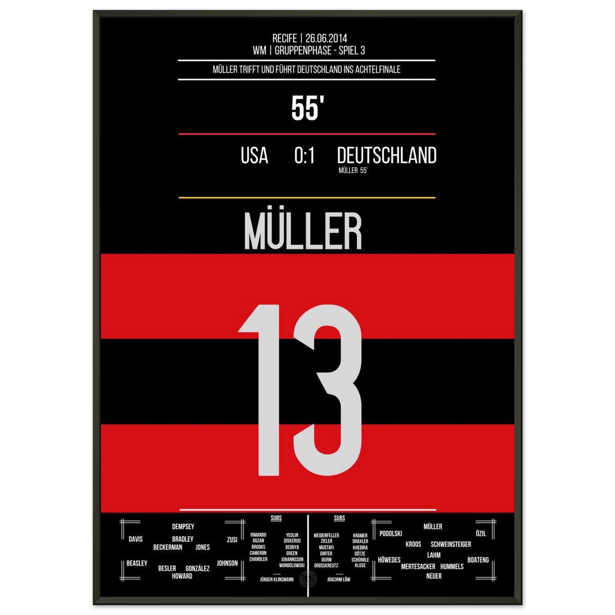 ¡Müller lleva a Alemania al liderato de grupo!