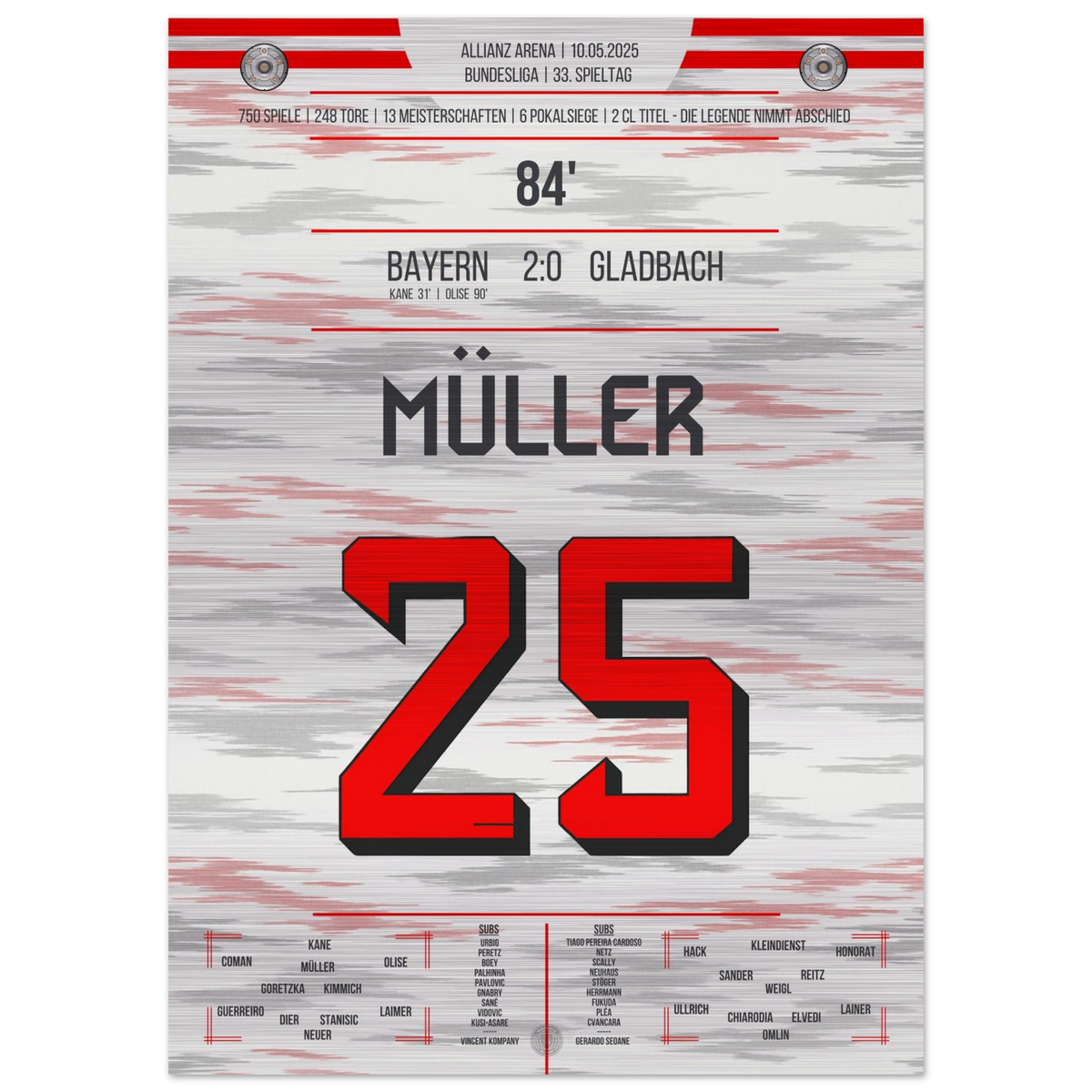 Müller - A legend says goodbye