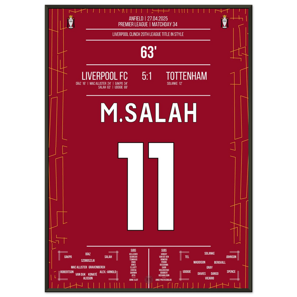 ¡Anfield celebra! Salah marca en la victoria de Liverpool hacia el título