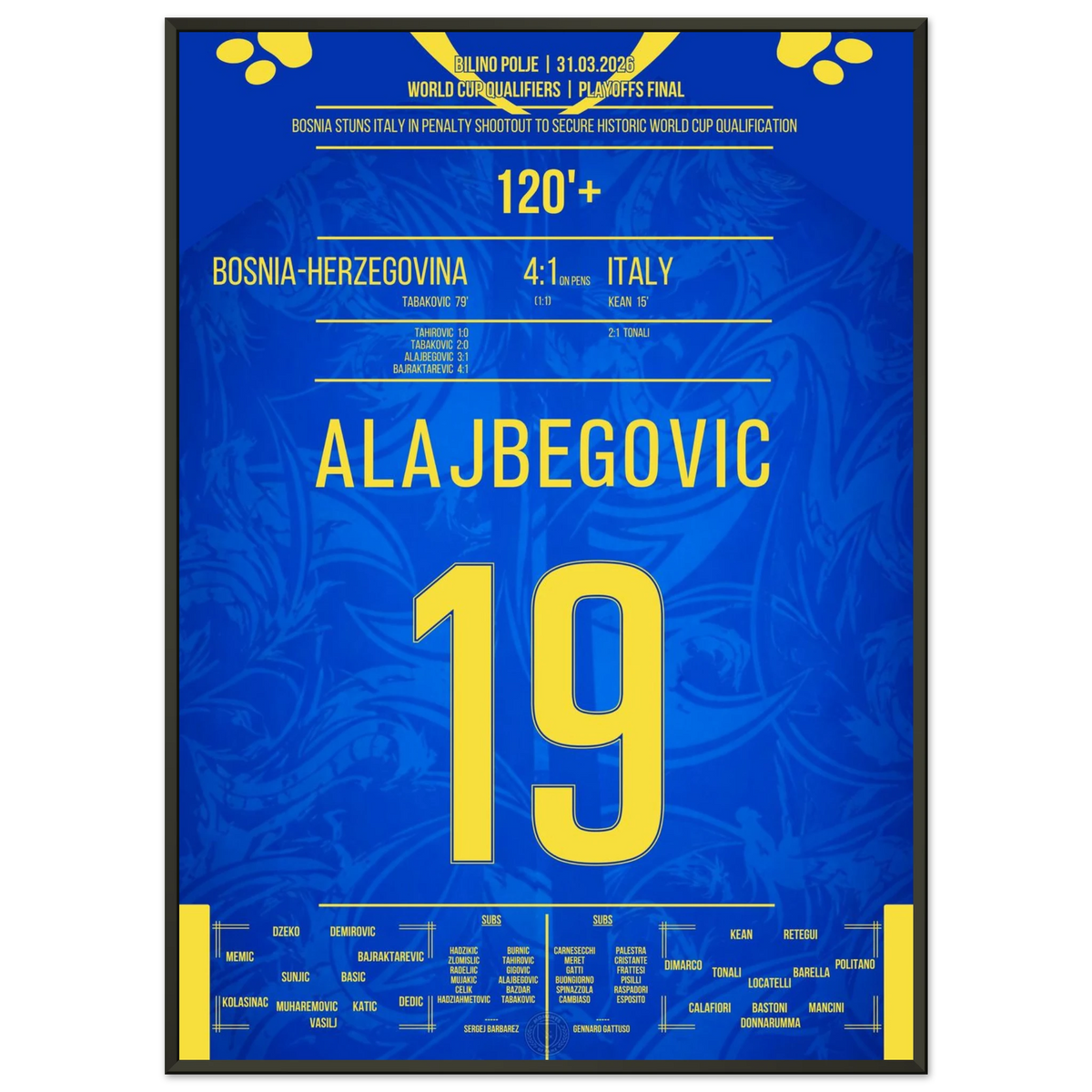 Festa a Zenica! La Bosnia vola al Mondiale 2026 - Alajbegovic