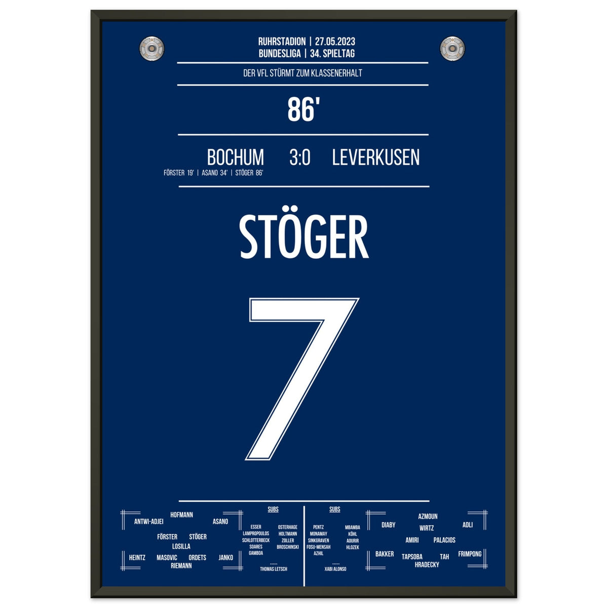 Bochum's Charge for Survival 2023