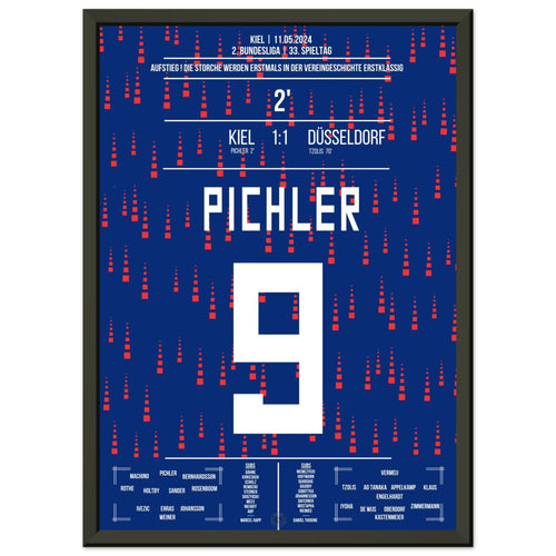 Pichler marca y las cigüeñas celebran el primer ascenso a la Bundesliga en la historia del club.