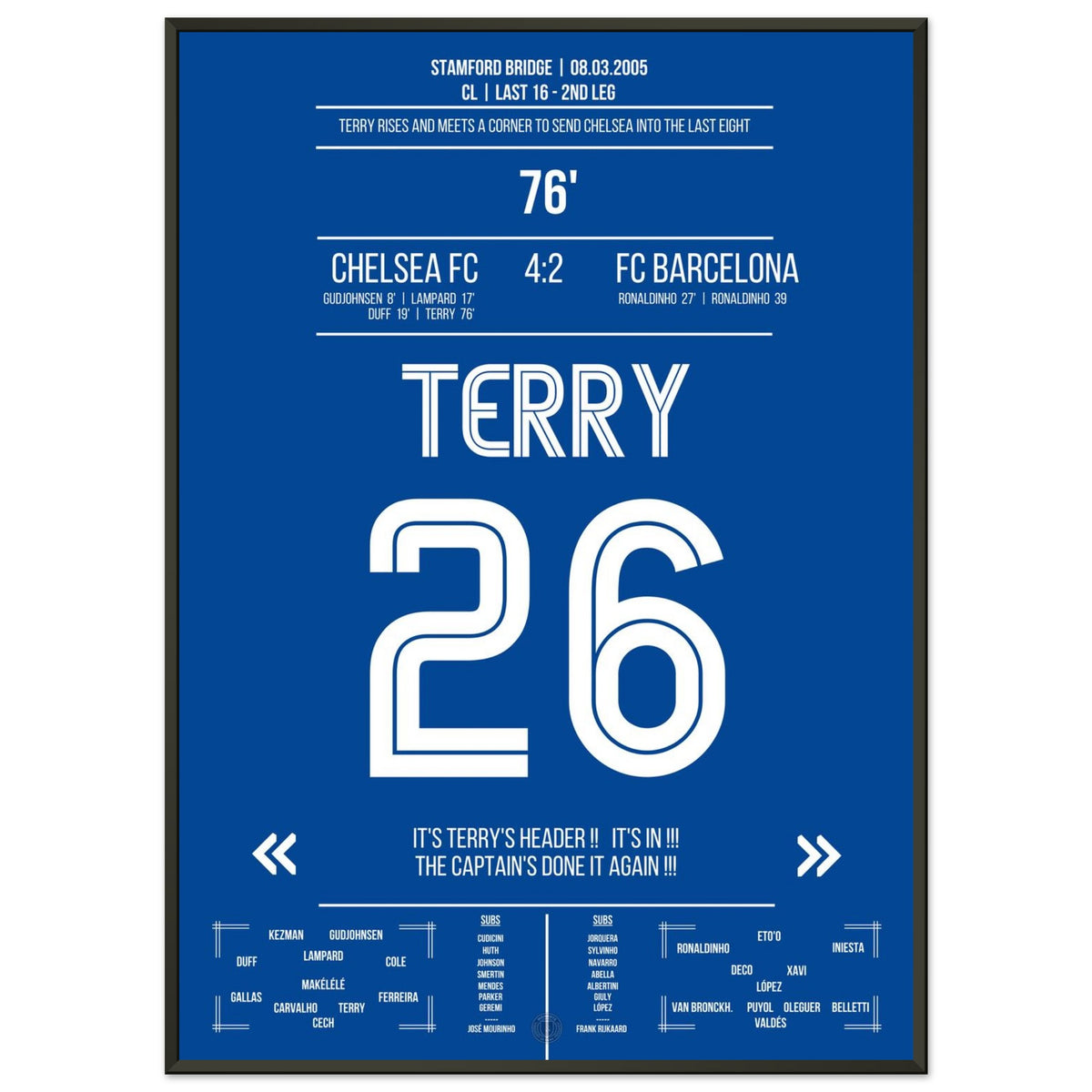 Terry's Siegtreffer gegen Barcelona