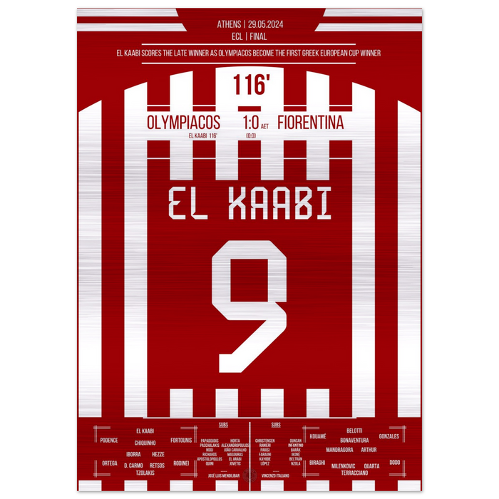 El Kaabi lleva al Olympiacos a su primer título europeo de la historia – Metal Edition