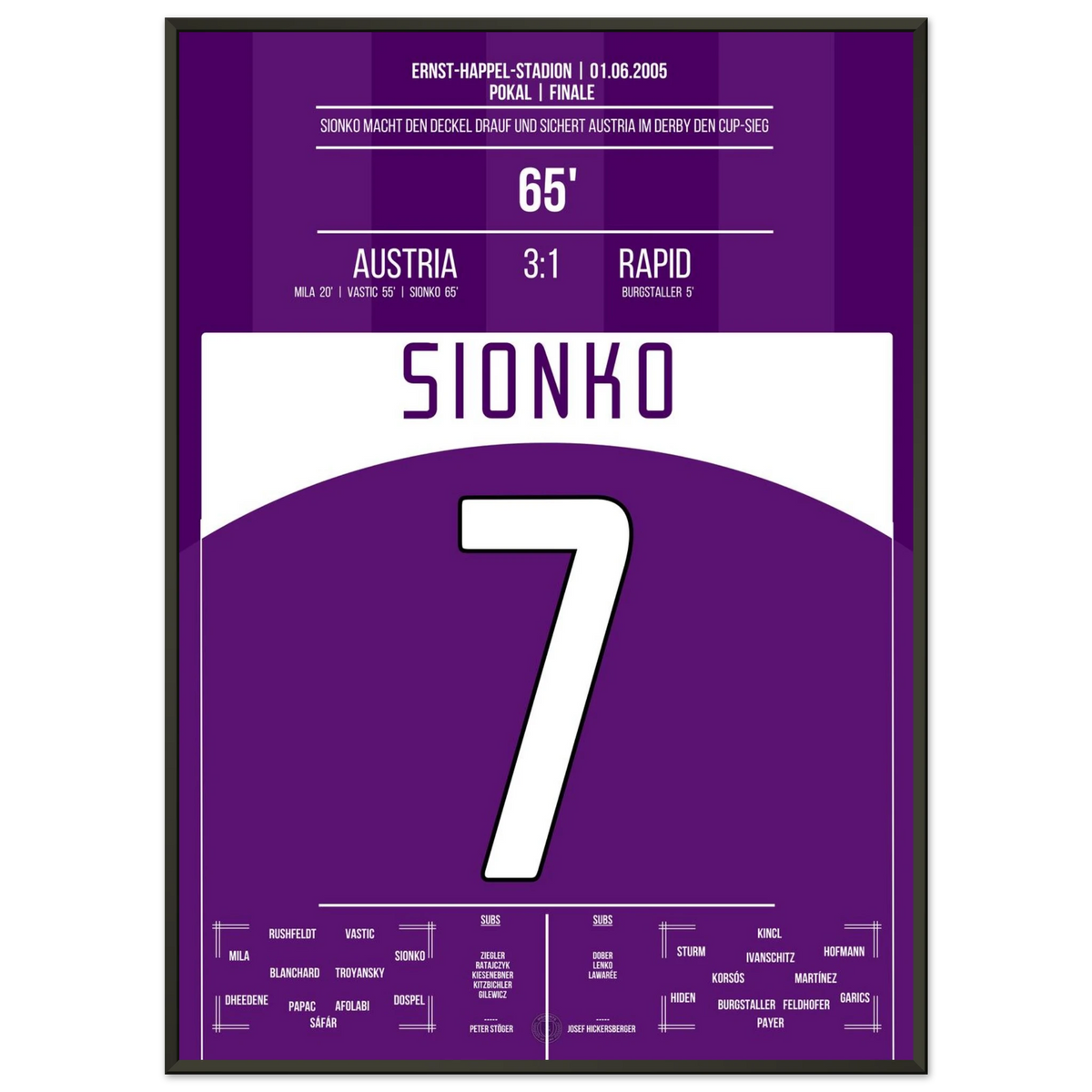 Sionko makes the decision and Austria wins the cup in the derby