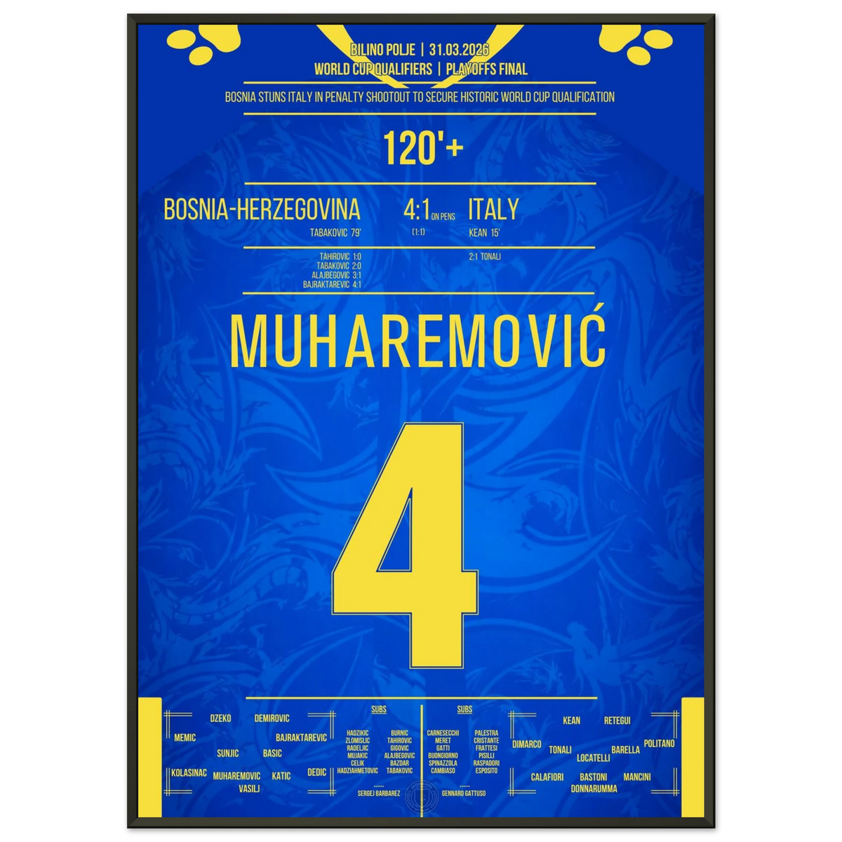Party in Zenica! Bosnia is going to the 2026 World Cup - Muharemovic