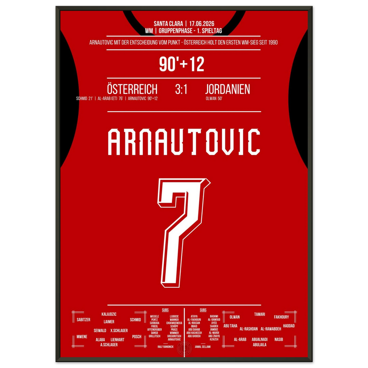 Austria's first World Cup victory since 1990