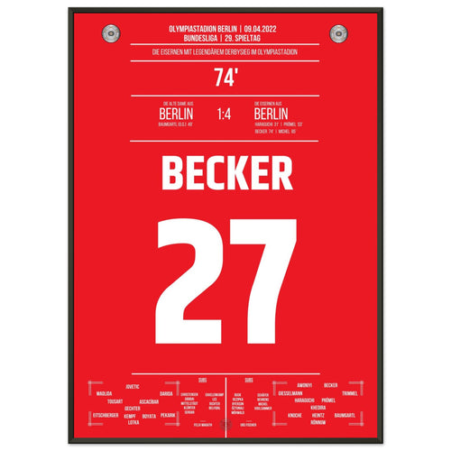 Unión con la tercera victoria en el derbi de la temporada 21/22 contra Hertha
