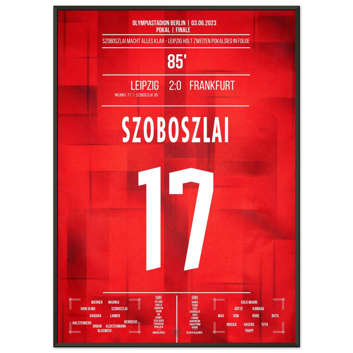 Leipzig's erfolgreiche Titelverteidigung im Pokalfinale 2023