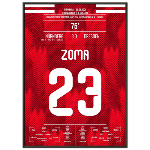 Zoma Single-Handedly Demolishes Dresden on Opening Day
