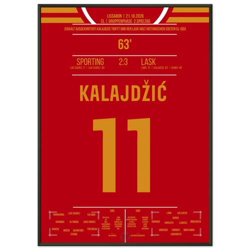 Contraataque de Kalajdzic en la primera victoria en la CL de la historia del club