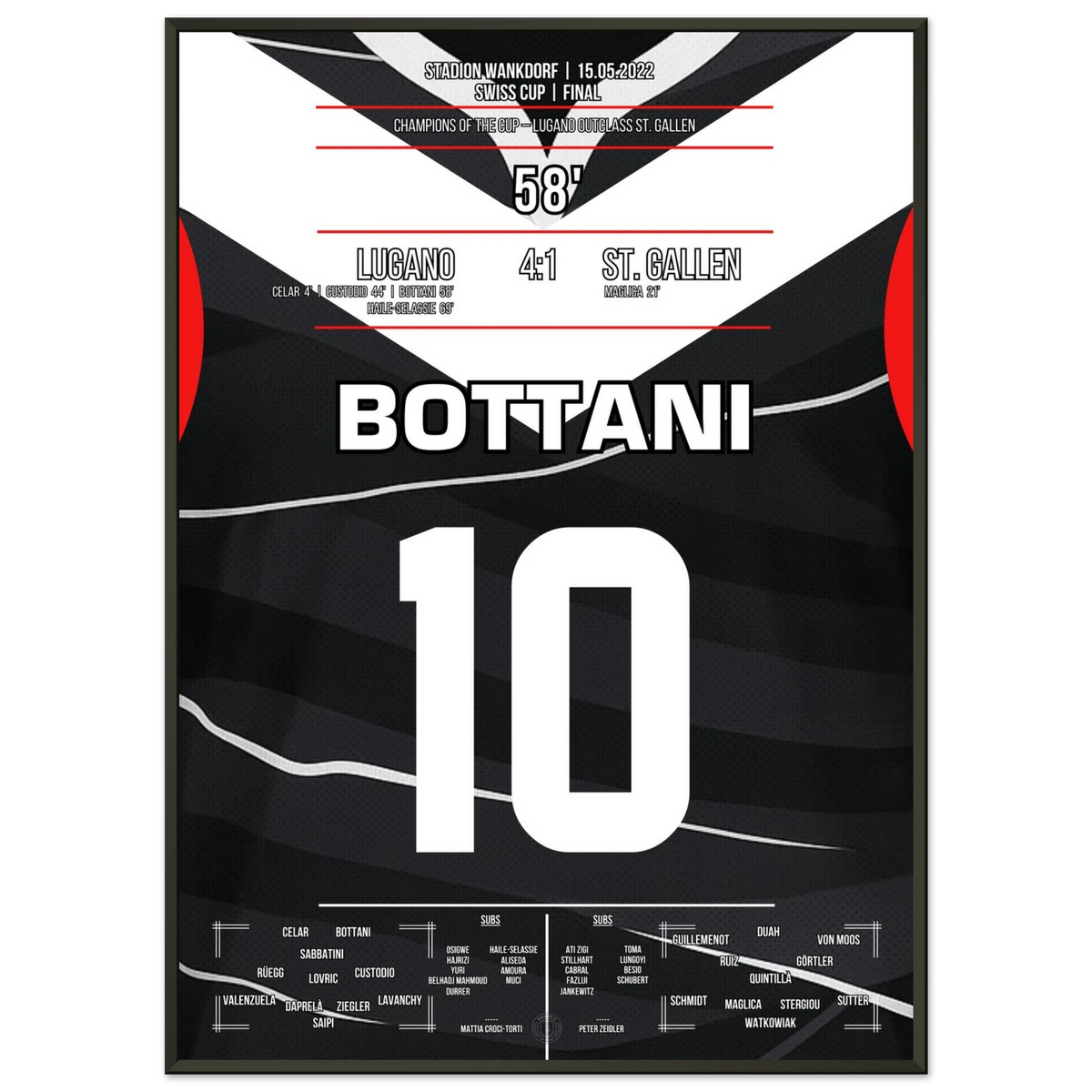Intoxicating Lugano storms to the fourth cup victory in the club's history