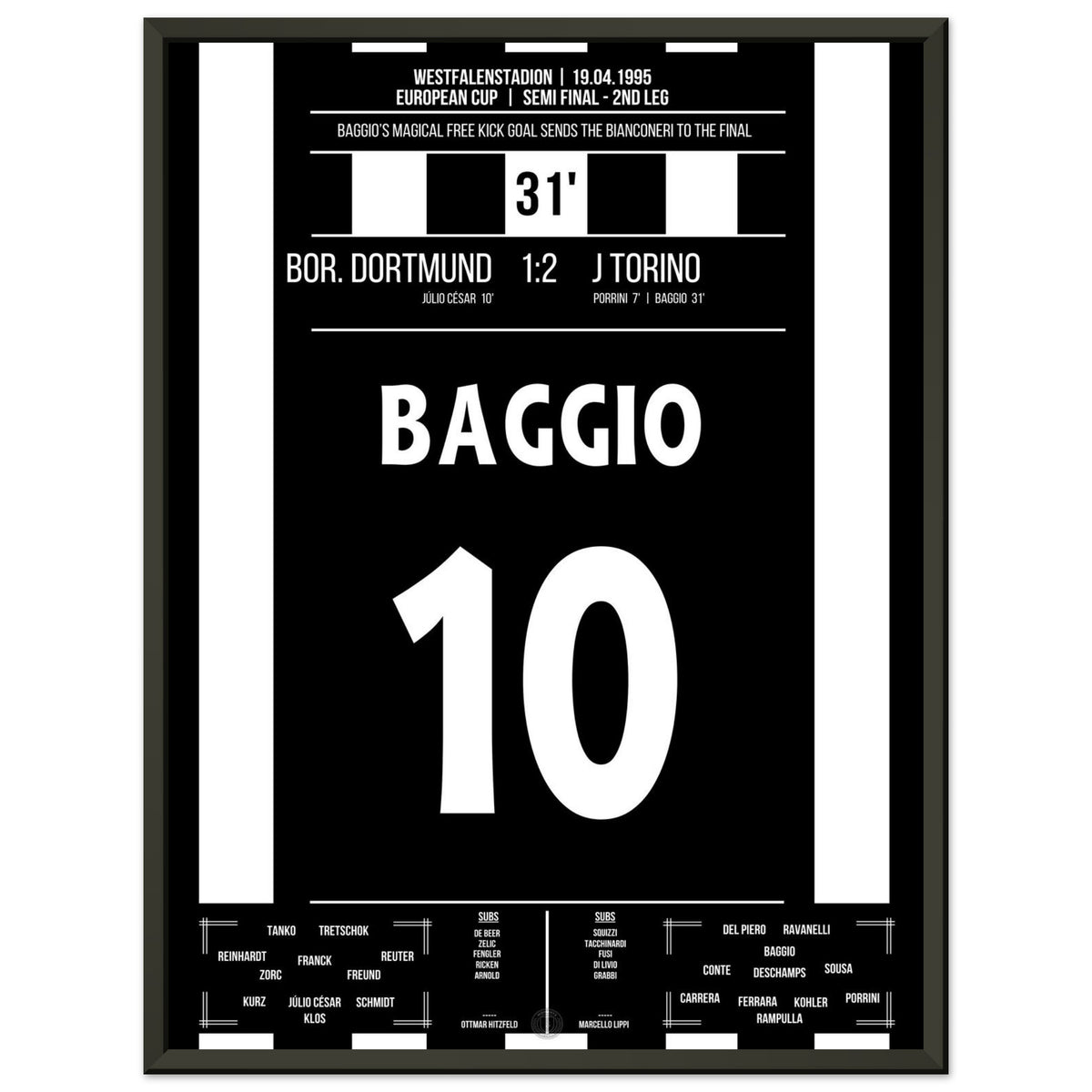 Baggio's magisches Freistoßtor zum Finaleinzug