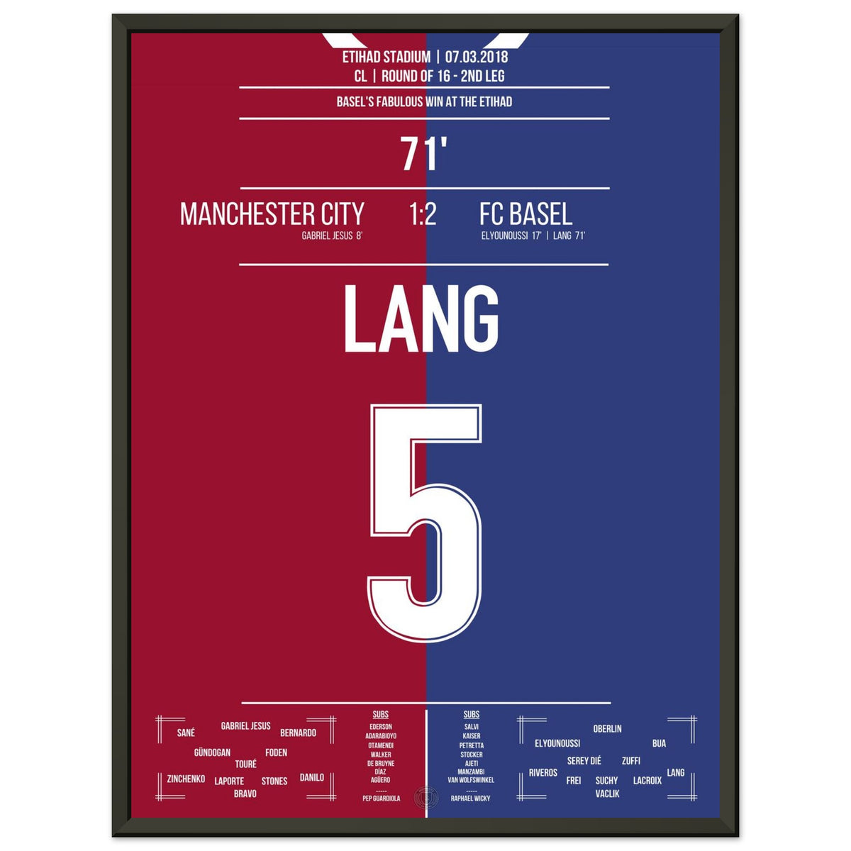 Lang mit Siegtreffer im Etihad Stadium in 2018