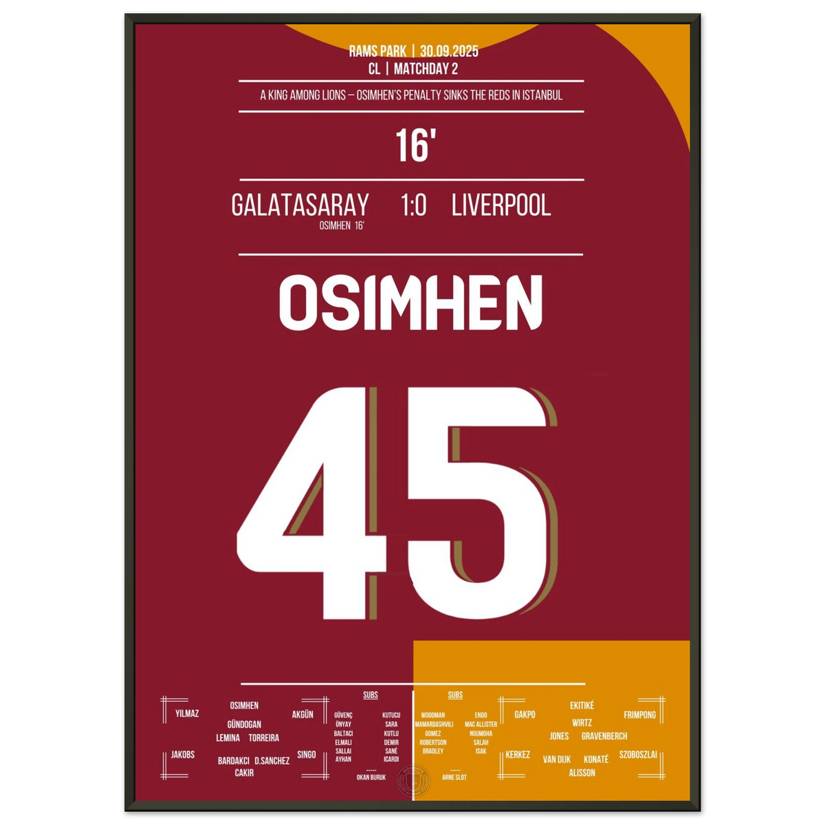 Osimhen becomes a lion – Galatasaray wrestles Liverpool!