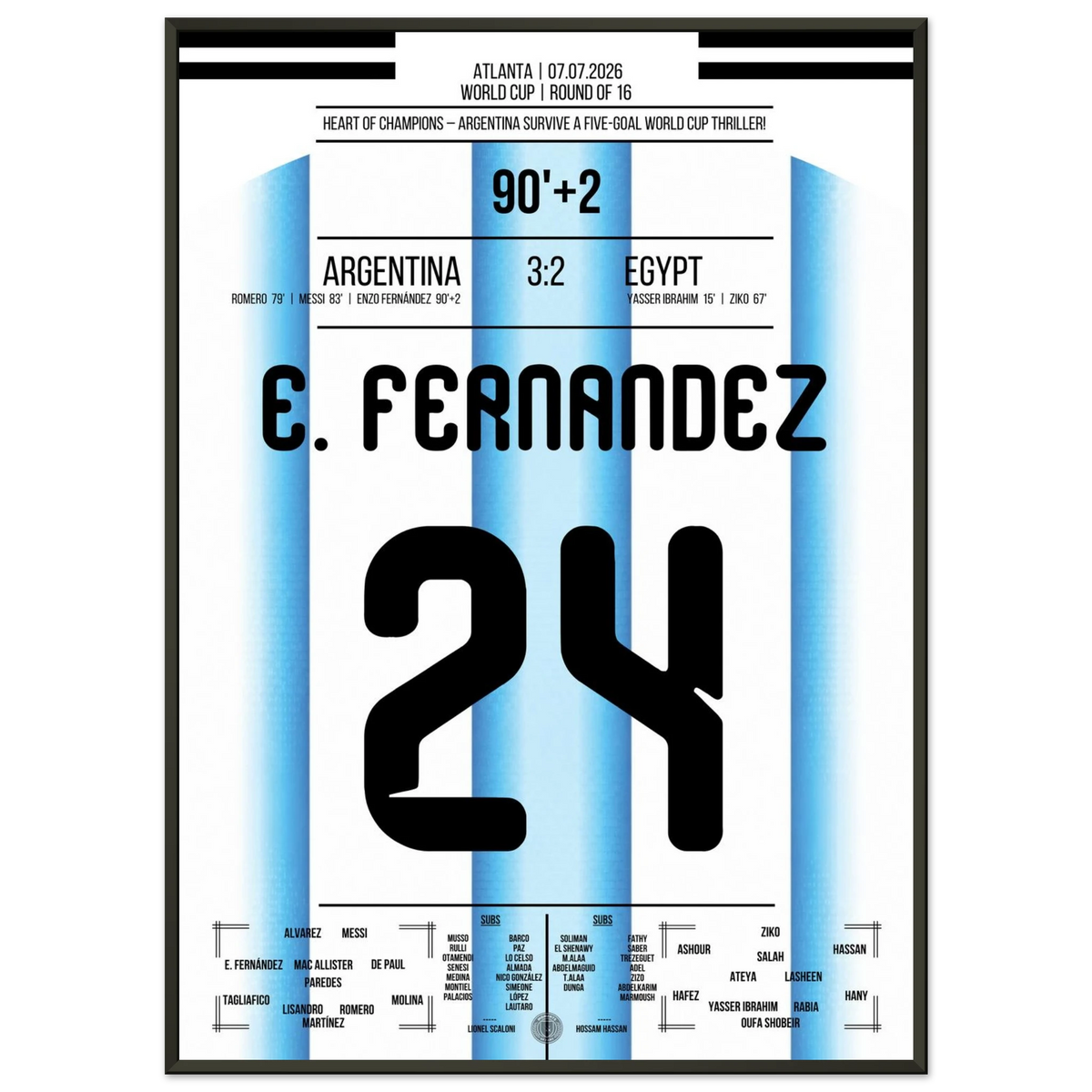 Enzo Fernandez completes Argentina's epic World Cup comeback