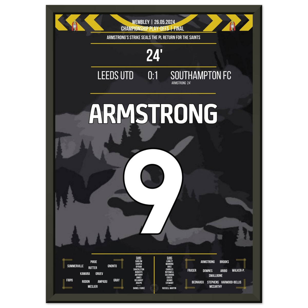 Armstrong shoots the Saints back into the Premier League