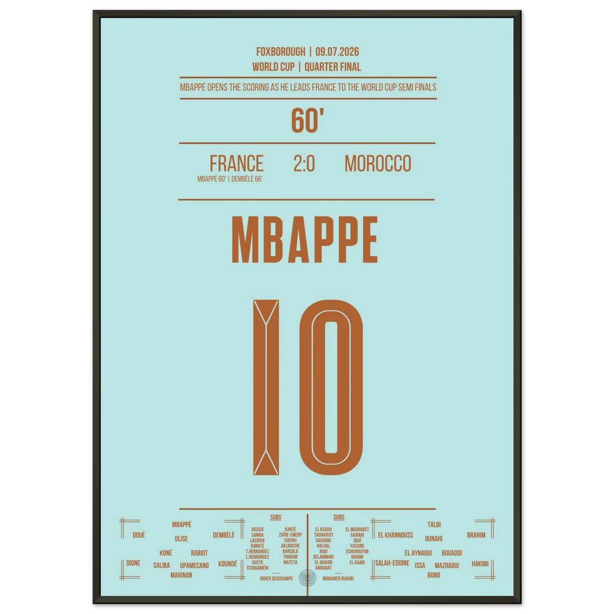 Mbappé führt Frankreich mit Tor und Assist ins WM-Halbfinale