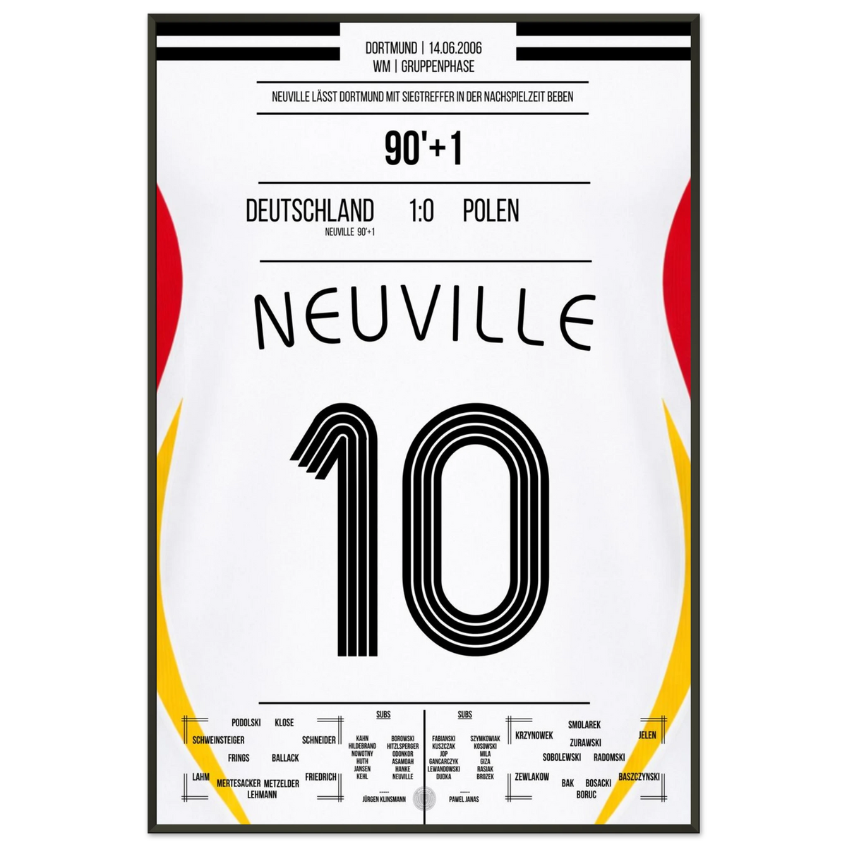 Neuville's last-minute redemption against Poland at the 2006 World Cup