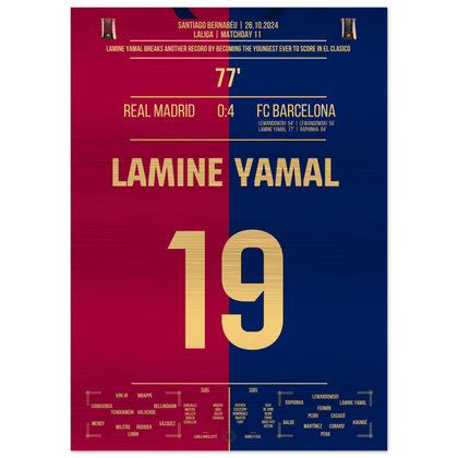 Lamine Yamal batte il record e diventa il marcatore più giovane nella storia del "El Clasico" – Metal Edition