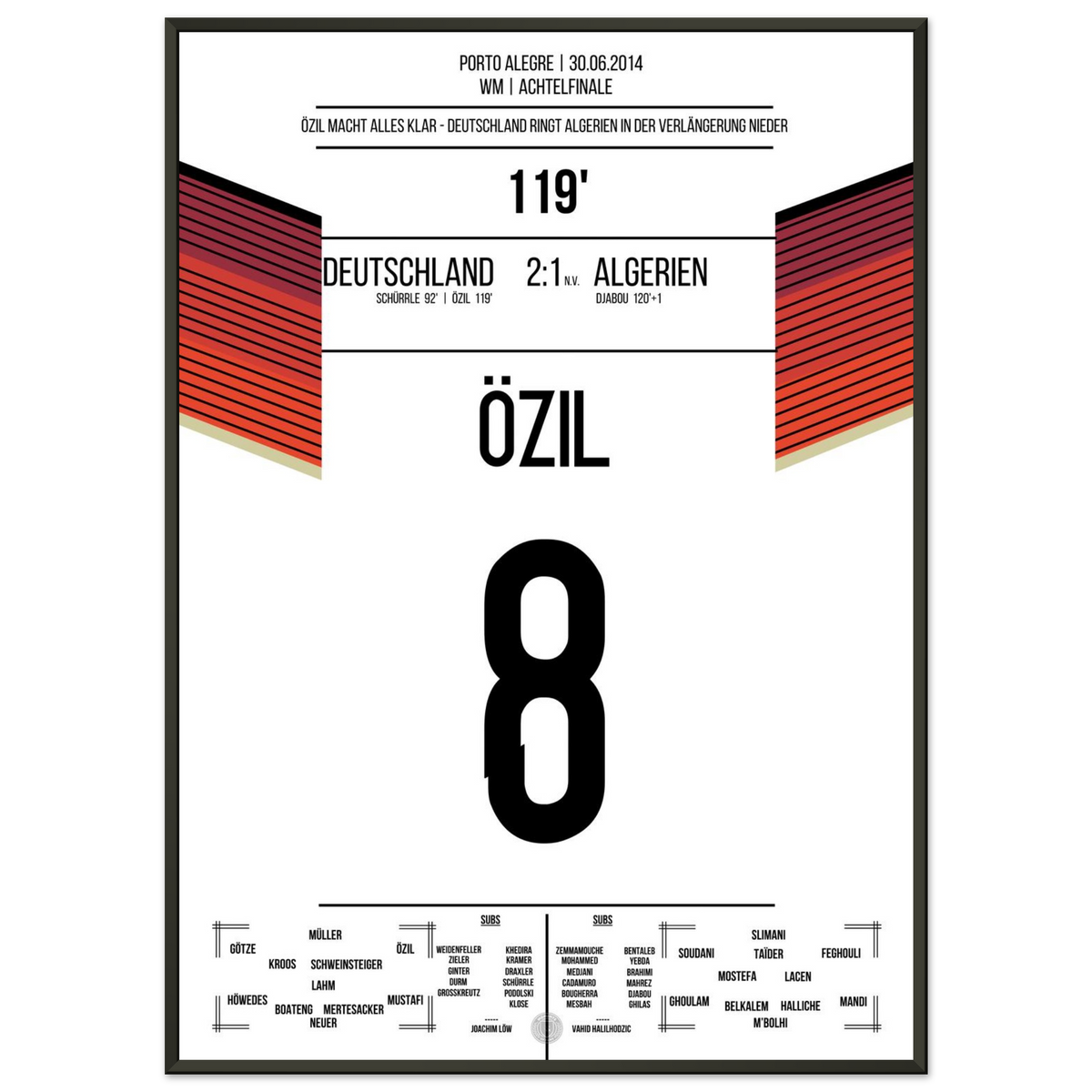 Özil erlöst Deutschland in der Verlängerung!