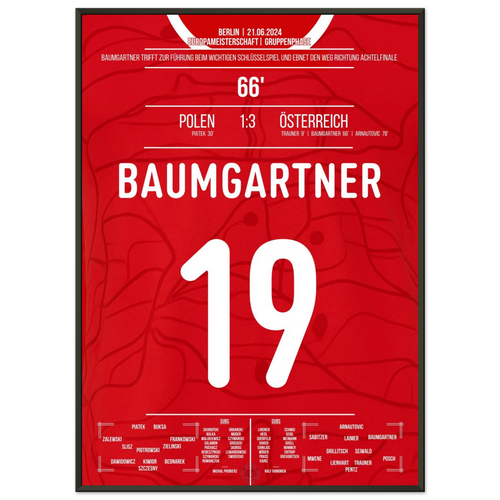 Baumgartner trifft und ebnet den Weg Richtung EM-Achtelfinale 2024