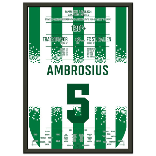Ambrosius lleva a St. Gallen a Europa!