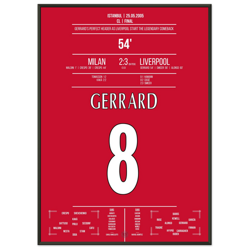 Gerrard initiates the most legendary comeback in history.
