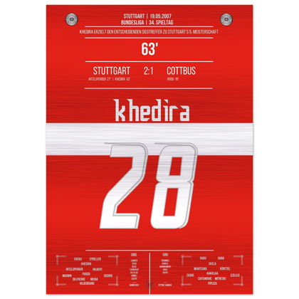 Khedira köpft Stuttgart zur Meisterschaft 2007 – Metal Edition