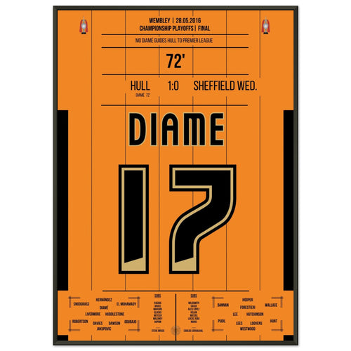 Diamé lleva al Hull de vuelta a la Premier League en 2016