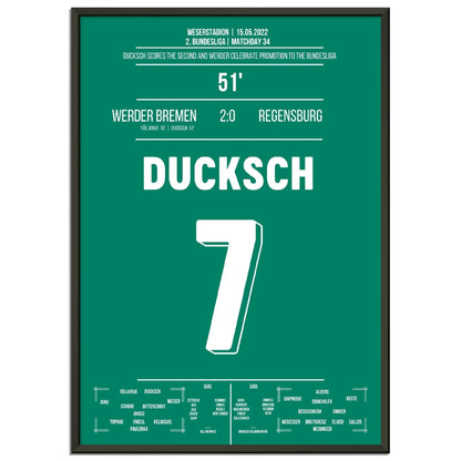 Ducksch macht Bremen's Wiederaufstieg perfekt 