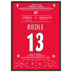 Riedle's Doppelpack bei Liverpools wilder Aufholjagd gegen Newcastle 1998 