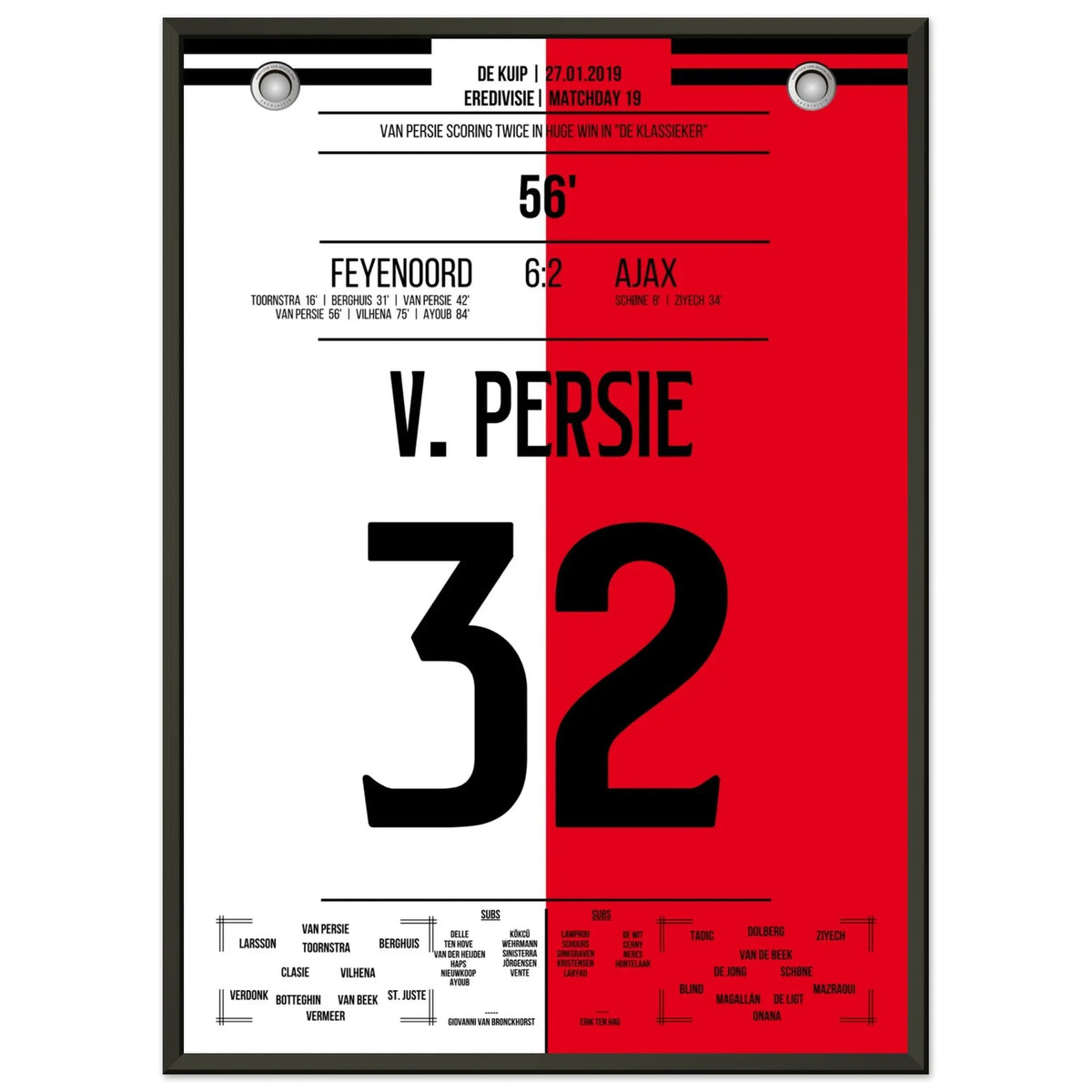 Van Persie con doblete en 