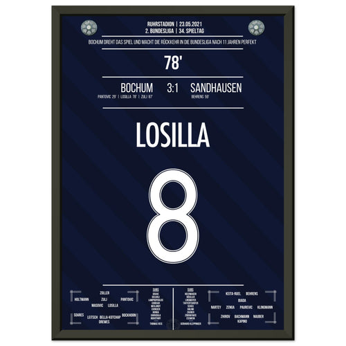 Losilla's Tor führt Bochum zurück in die Bundesliga