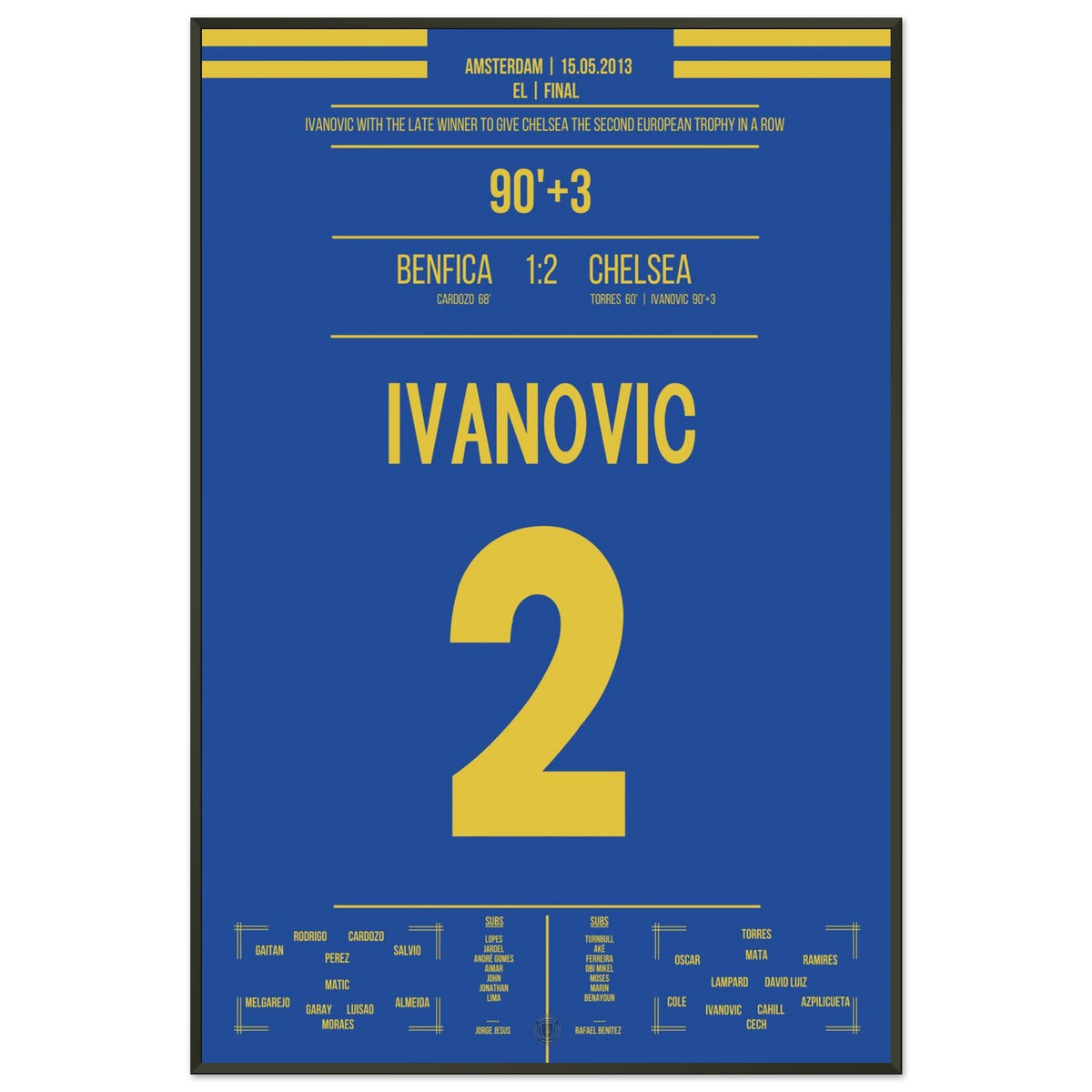 Ivanovic's winning goal in the 2013 European Cup final