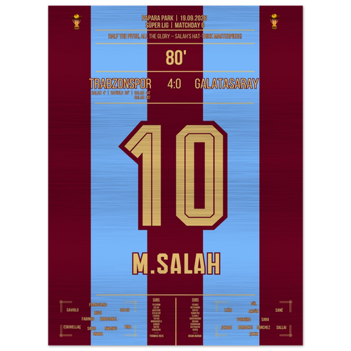 Salah Hattrick gegen Gala – Metal Edition