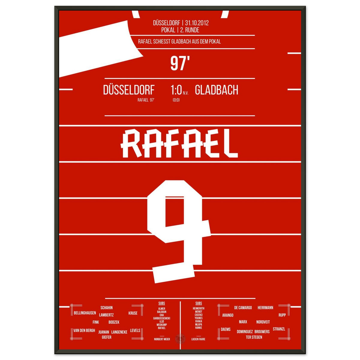 Nando Rafael marca el gol que lleva a la Fortuna a la victoria en el derbi de la copa.