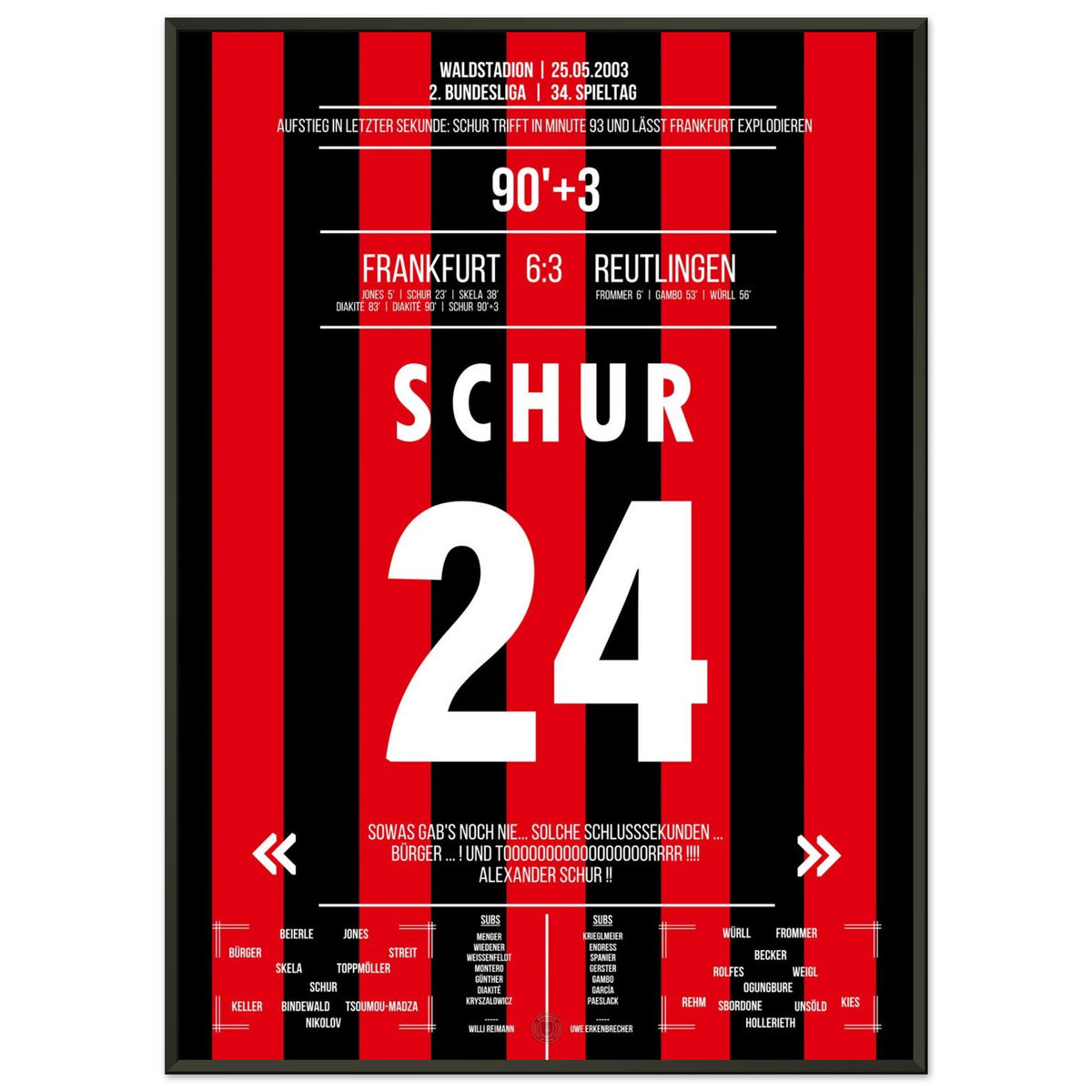 Schur corona la legendaria remontada contra Reutlingen 2003