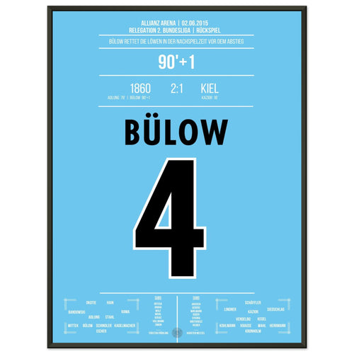 Saved in the nick of time! Bülow secures 1860's league survival