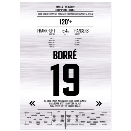 Borré, il matchwinner nel trionfo in Coppa Europea del 2022 – Metal Edition