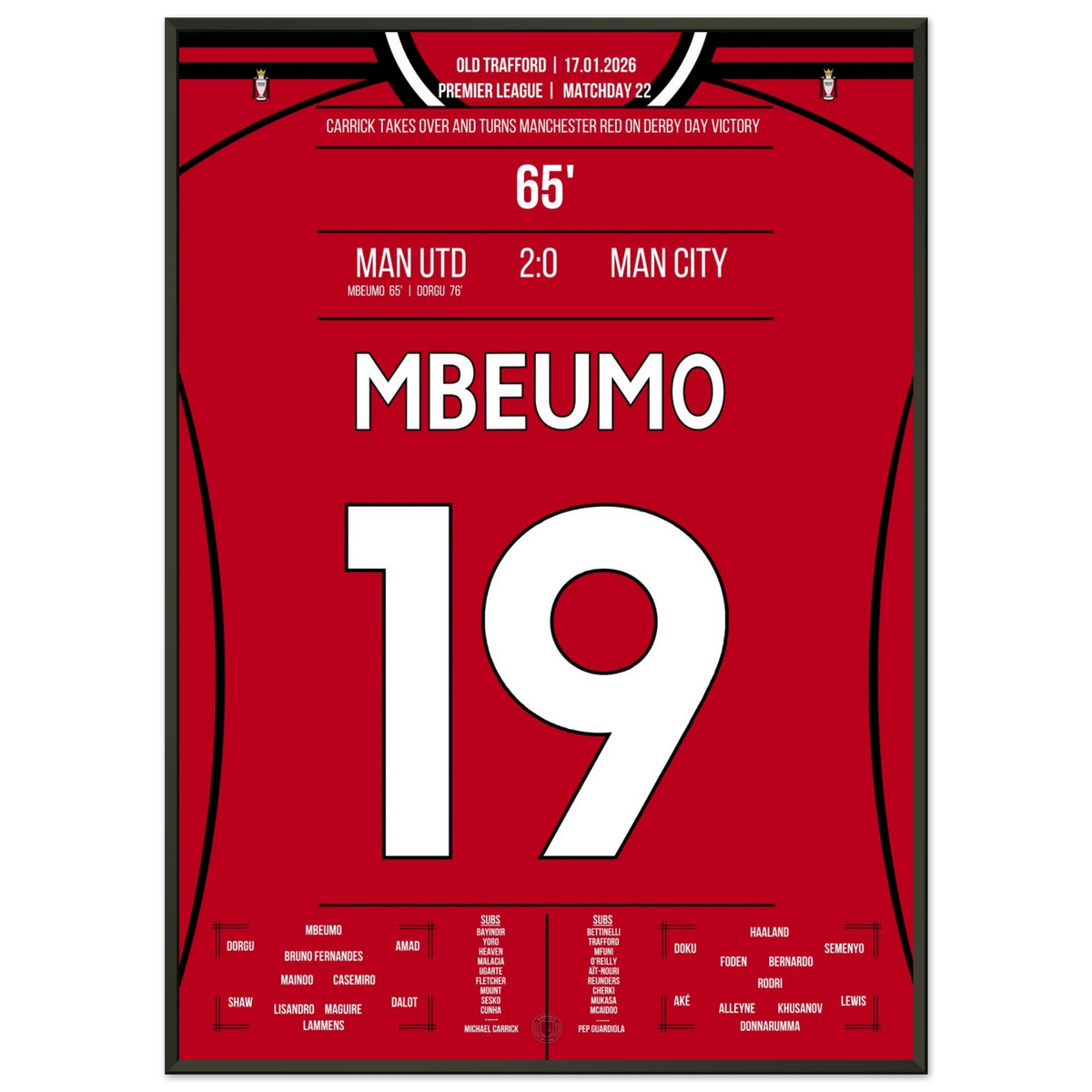 Mbeumo lässt Old Trafford beim Derby-Sieg beben!
