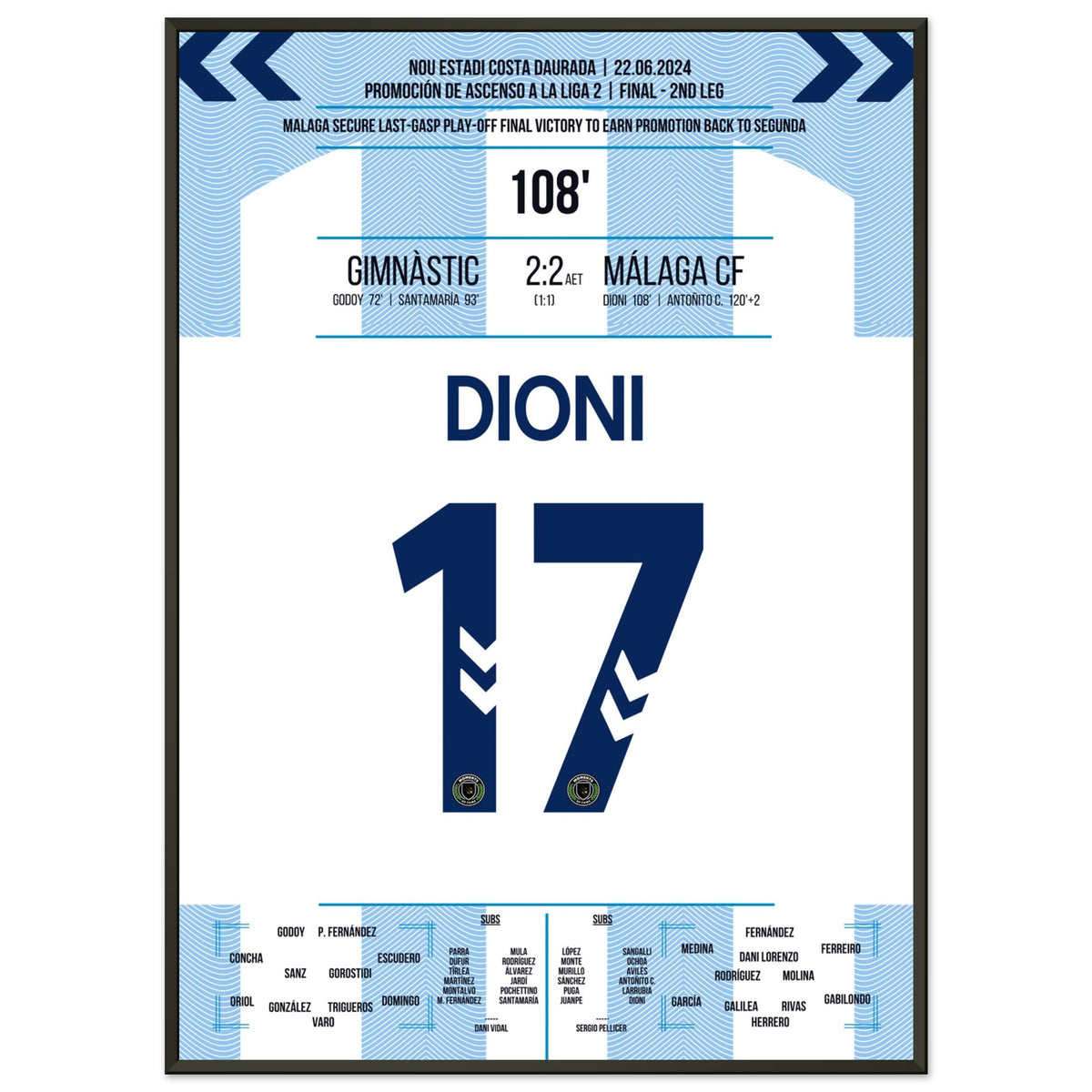 Dioni avvia la svolta contro il Gimnastic.