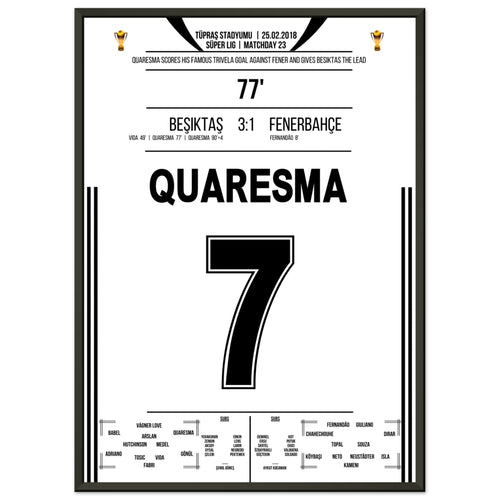 Quaresma's Traumtor per Außenrist beim Derbysieg gegen Fenerbahce in 2018