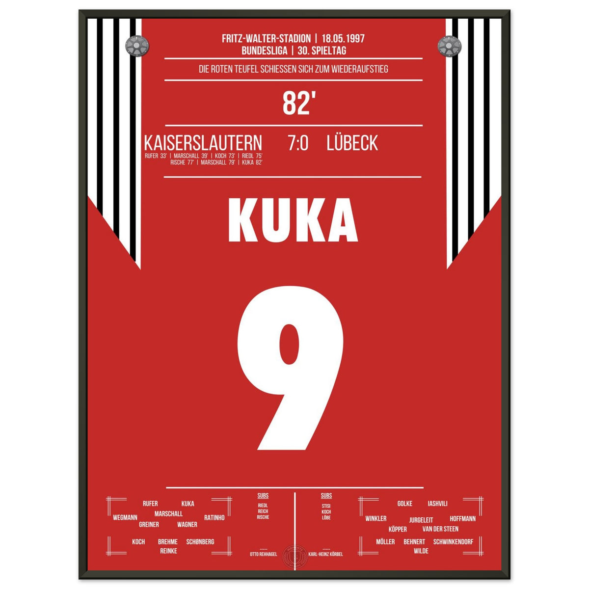 El FCK regresa de manera furiosa a la Bundesliga.