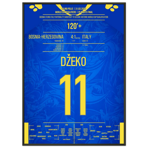 Party in Zenica! Bosnia is heading to the 2026 World Cup - Dzeko
